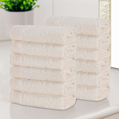 SUPERIOR® Sera Hypoallergenic Rayon From Bamboo 12-pc. Washcloth