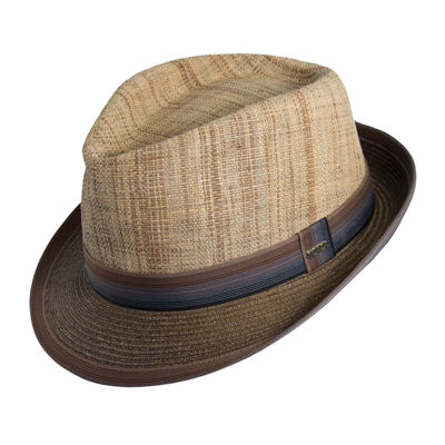 Scala Mens Fedora, Color: Brown - JCPenney