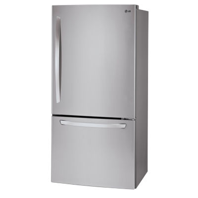 LG 24.1 cu. ft. 33" Wide 2-Door Bottom-Mount Refrigerator