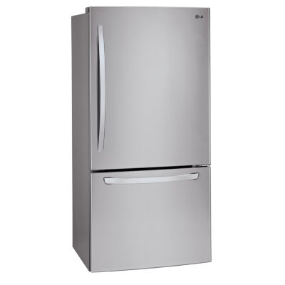 LG 24.1 cu. ft. 33" Wide 2-Door Bottom-Mount Refrigerator