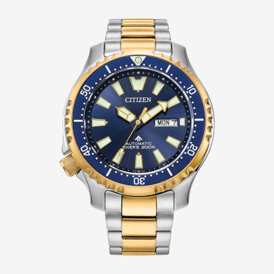 Citizen Promaster Dive Mens Automatic Two Tone Stainless Steel
