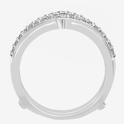 Diamond 1/2ctw. Ring Insert & Enhancer in 14k White Gold