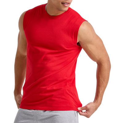 Hanes Mens Crew Neck Sleeveless Tank Top - JCPenney