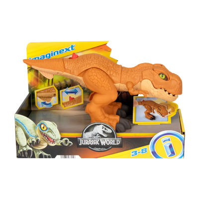 Fisher-price imaginext - jurassic world la colo du cretace, grande figurine  t-rex - figurine dinosaure - des 3 ans MATHCH93 - Conforama