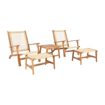 Safavieh 5-pc. Conversation Set Weather Resistant