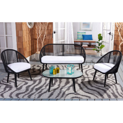 Safavieh 4-pc. Conversation Set Weather Resistant