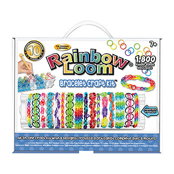 Rubber Band Bracelets Colorful and Customizable -   Rainbow loom  bracelets easy, Loom band bracelets, Rubber band bracelet
