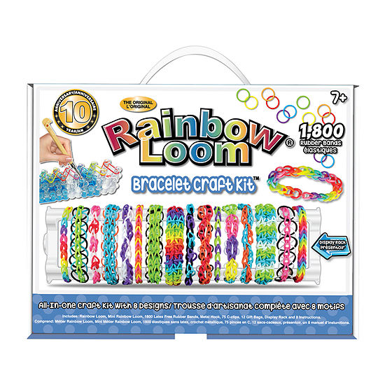 Rainbow Loom- Rubber Band Bracelet Craft Kit