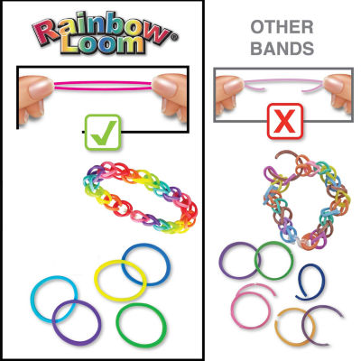 Rainbow Loom- Neon Rubber Band Treasure Box Edition