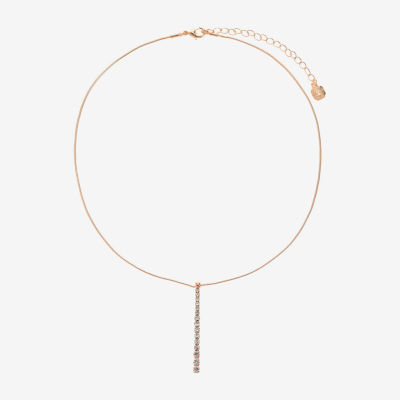 Monet Jewelry Rosegold Tone 17 Inch Snake Pendant Necklace