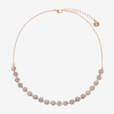 Monet Jewelry Rosegold Tone 17 Inch Rolo Collar Necklace