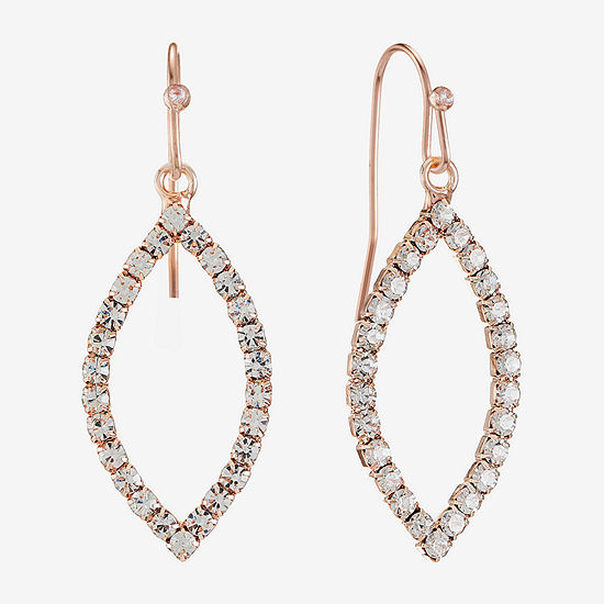 Monet Jewelry Leaf Drop Earrings