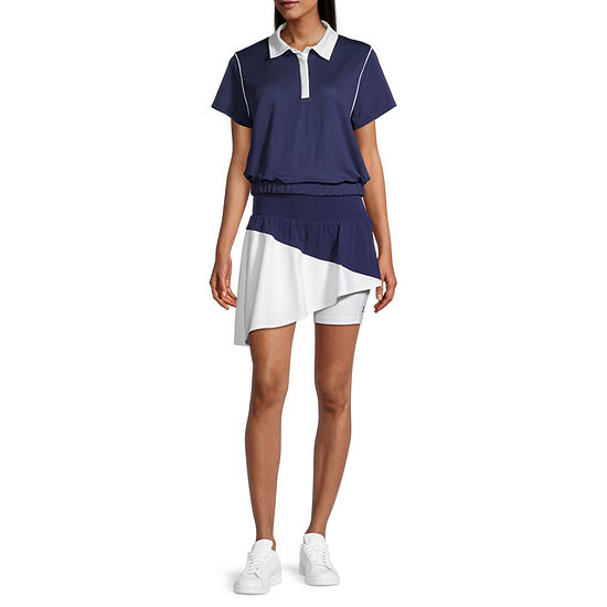 Sports Illustrated Womens Short Sleeve Polo and Tennis Skort