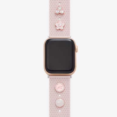 Skechers Apple Watch Compatible Unisex Adult Pink Watch Band Srs6005
