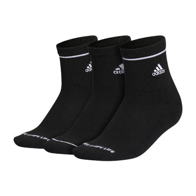 adidas Cushion Sport 3 Pair Quarter Socks Womens
