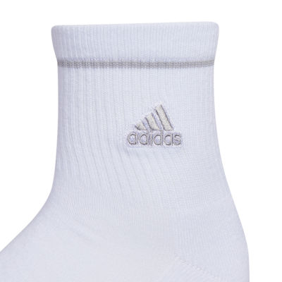 adidas Cushion Sport Womens Multi-Pack 3 Pair Quarter Ankle Socks