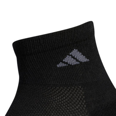 adidas 3 Pair Quarter Ankle Socks Mens