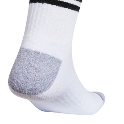 adidas Cushion 3 Pair Quarter Ankle Socks Mens