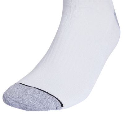 adidas Cushion 3 Pair Quarter Ankle Socks Mens