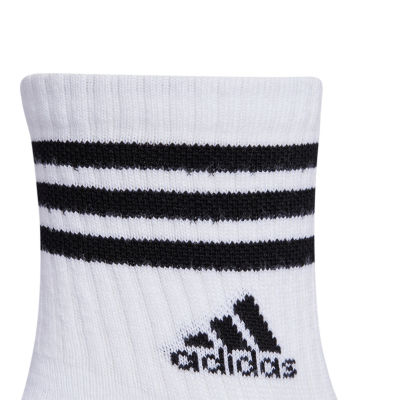 adidas Cushion 3 Pair Quarter Ankle Socks Mens