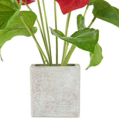 Northlight Floral  Plant In A Square Pot Artificial Plant