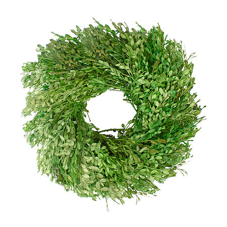 Northlight 15in Green Foliage Indoor Christmas Wreath, One Size, Green