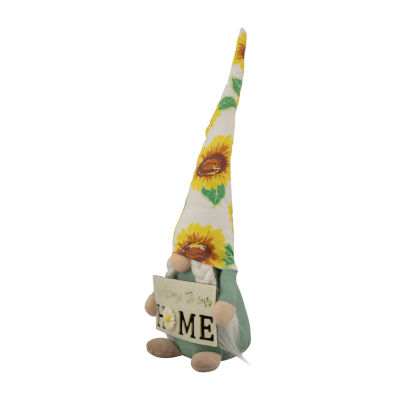 Northlight 15.25in Sunflower Hat Gnome