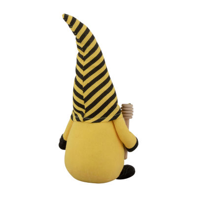 Northlight 10in Yellow And Black Bumblebee Gnome