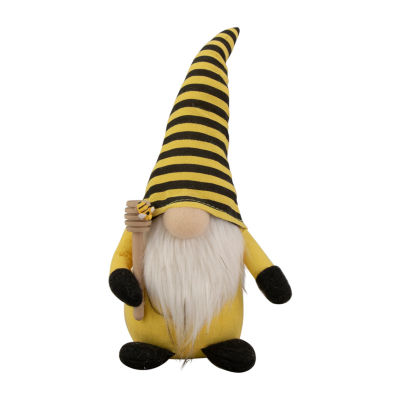 Northlight 10in Yellow And Black Bumblebee Gnome