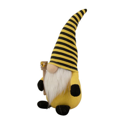 Northlight 10in Yellow And Black Bumblebee Gnome