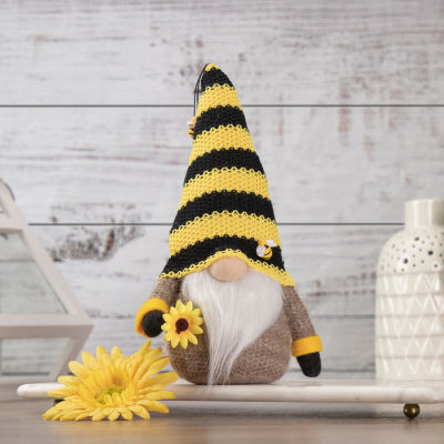 Northlight 10.75in Bumblebee And Sunflower Gnome