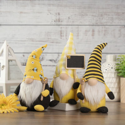 Northlight Bumblebee Daisy With Honey Dipper Gnome