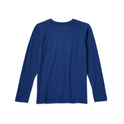 Thereabouts Little & Big Boys Crew Neck Long Sleeve T-Shirt