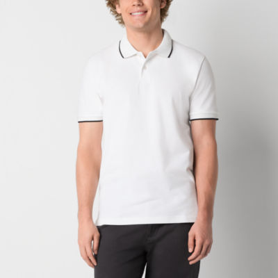 Arizona Mens Short Sleeve Tipped Polo