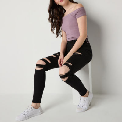Arizona - Juniors Womens High Rise Skinny Fit Jean