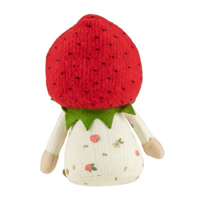 Northlight 9.5in Green And Red Boy Strawberry With Gnome