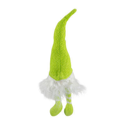 Northlight 16in Lime Green  Sitting Gnome