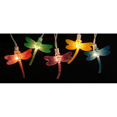 Northlight 10ct Dragonfly Indoor String Lights