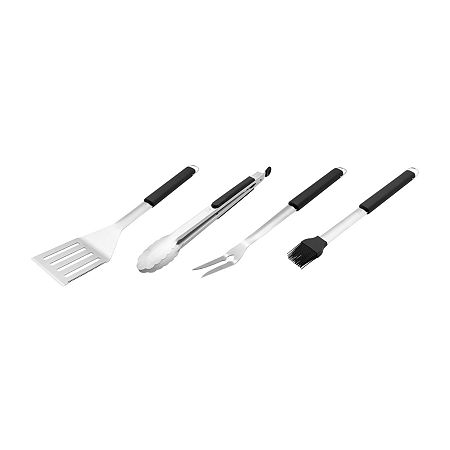 Henckels BBQ Grilling Stainless Steel Set 4-pc. Tool Set, One Size, Stainless Steel