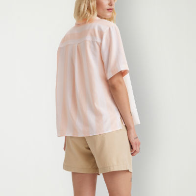 Levi's Womens Short Sleeve Blouse