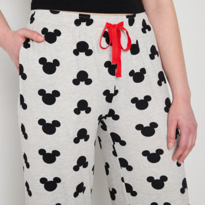 Disney Mjc Mickey Mouse Womens Juniors Pajama Pants