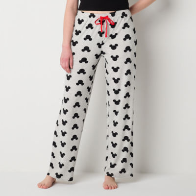 Disney Mjc Mickey Mouse Womens Juniors Pajama Pants
