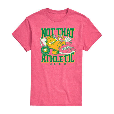 Juniors Not Athletic Garfield Tee Womens Crew Neck Short Sleeve Graphic T-Shirt