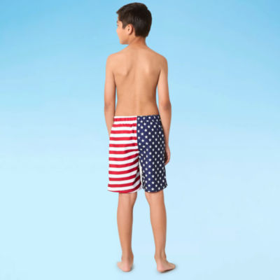 Outdoor Oasis Star Swim Trunks