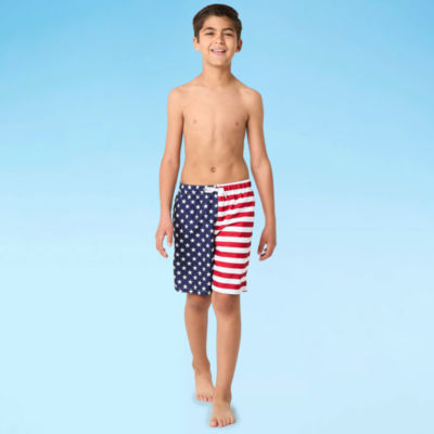 Outdoor Oasis Star Swim Trunks