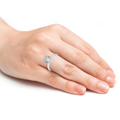 Classic Collection Womens / CT. T.W. Mined White Diamond 14K Gold Round Solitaire Engagement Ring