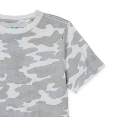 Thereabouts Little & Big Boys Crew Neck Short Sleeve Graphic T-Shirt