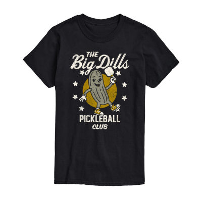 Mens Short Sleeve Pickleball Graphic T-Shirt