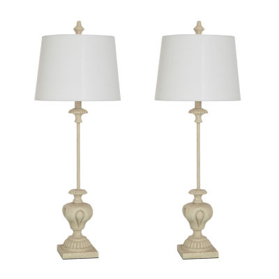 Stylecraft 34.25" Chantilly 2-pc. Lamp Set