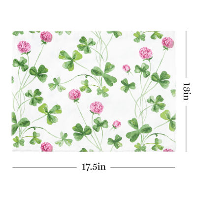 Martha Stewart Clover Meadow 4-pc. Placemats